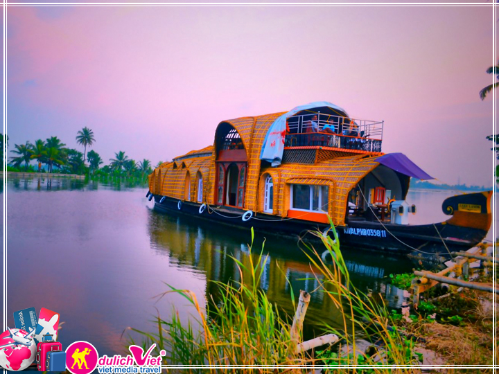 Du lịch Ấn Độ 5 ngày 4 đêm giá tốt đi Kochi - Munnar - Alleppey